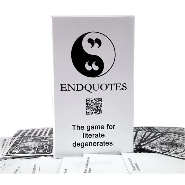 EndQuotes Card Game Box